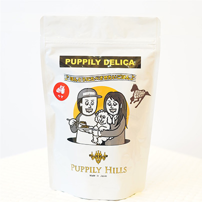 PUPPILY DELICA PREMIUM ドライフード 400g 馬肉／さかな
