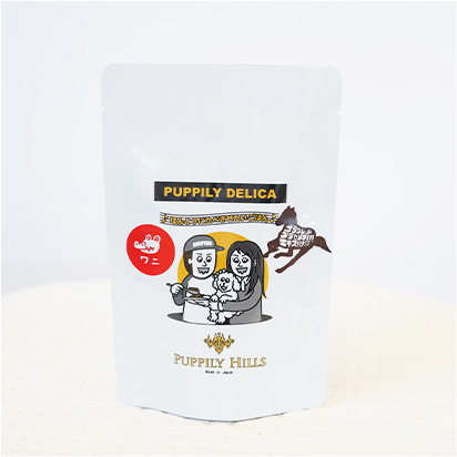 PUPPILY DELICA PREMIUM ウェットフード 80g 馬肉／さかな