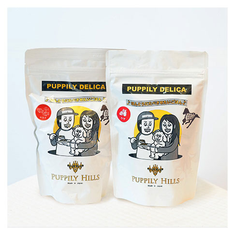 PUPPILY DELICA PREMIUM ドライフード 400g 馬肉／さかな